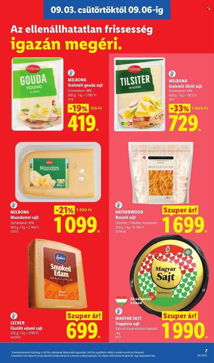 Lidl akciós újság érvényes:  - 2026.09.03 - 2026.09.09. 7. oldal Oldal 7
