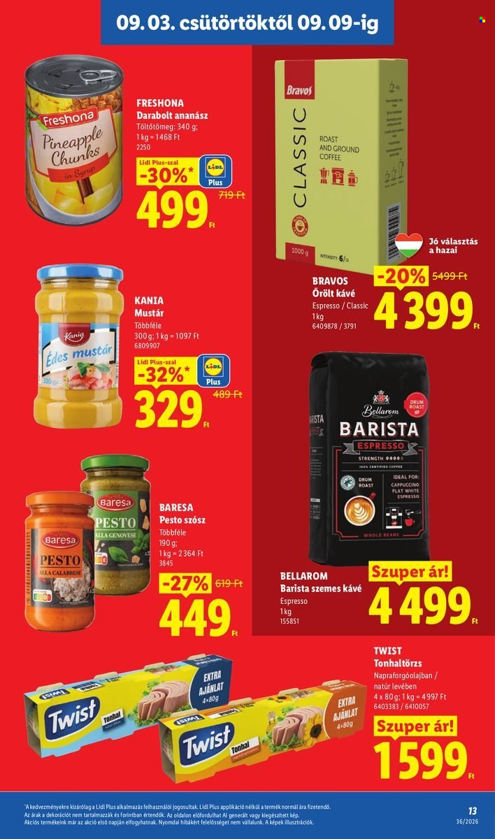 Lidl akciós újság érvényes:  - 2026.09.03 - 2026.09.09. 13. oldal Oldal 13