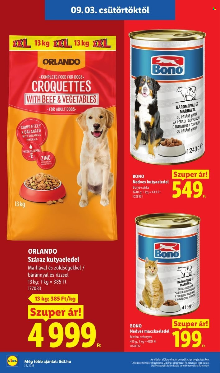 Lidl akciós újság érvényes:  - 2026.09.03 - 2026.09.09. 16. oldal Oldal 16