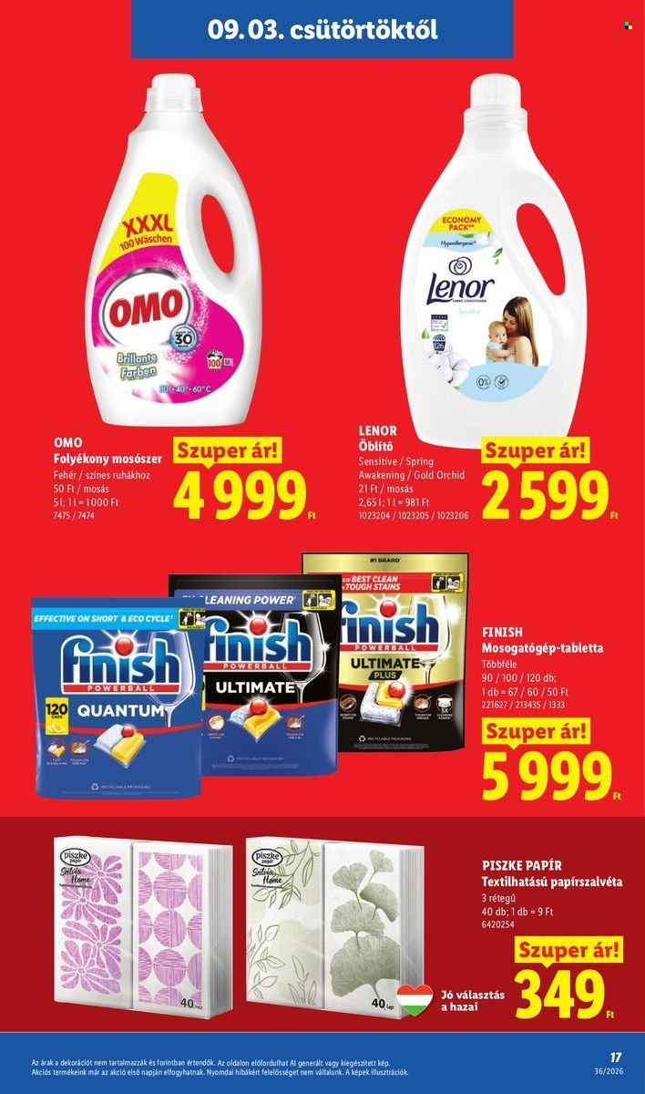 Lidl akciós újság érvényes:  - 2026.09.03 - 2026.09.09. 17. oldal Oldal 17