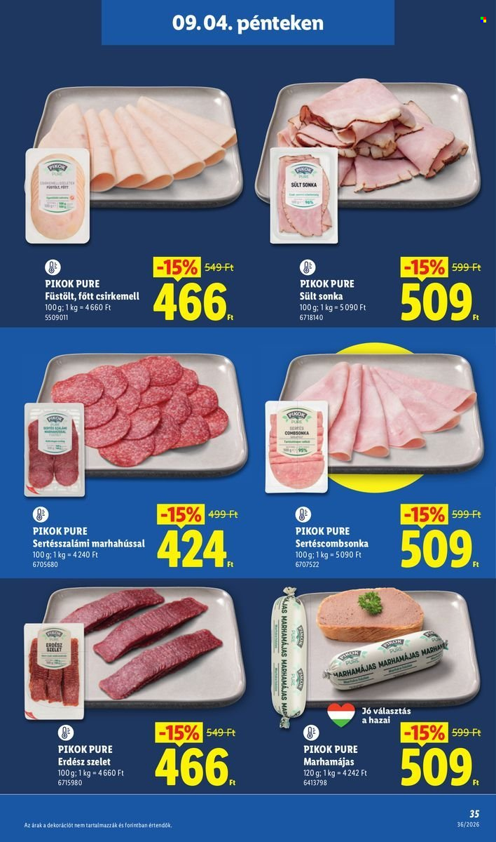 Lidl akciós újság érvényes:  - 2026.09.03 - 2026.09.09. 35. oldal Oldal 35