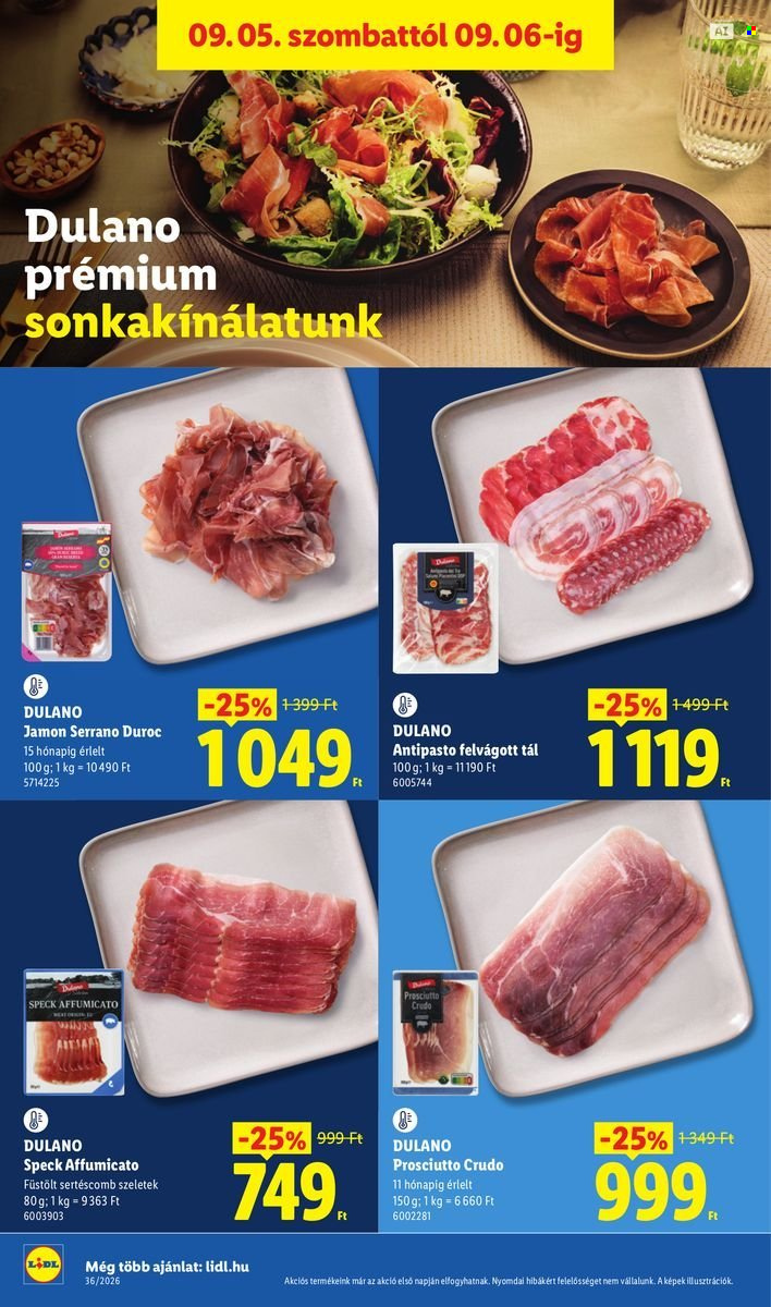 Lidl akciós újság érvényes:  - 2026.09.03 - 2026.09.09. 38. oldal Oldal 38