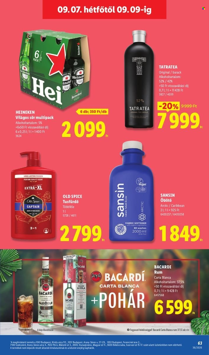 Lidl akciós újság érvényes:  - 2026.09.03 - 2026.09.09. 63. oldal Oldal 63