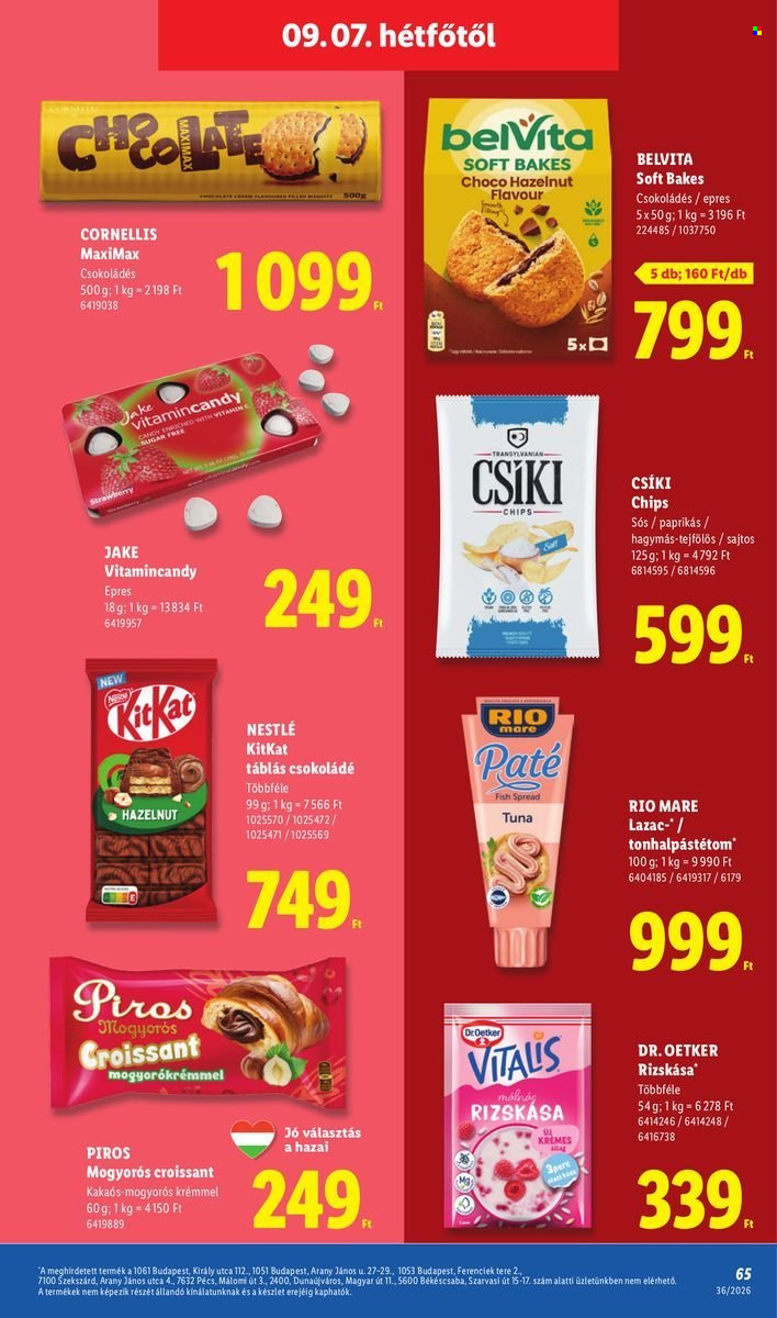 Lidl akciós újság érvényes:  - 2026.09.03 - 2026.09.09. 65. oldal Oldal 65