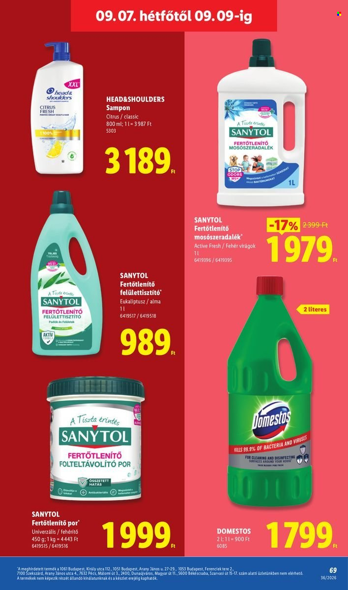 Lidl akciós újság érvényes:  - 2026.09.03 - 2026.09.09. 69. oldal Oldal 69