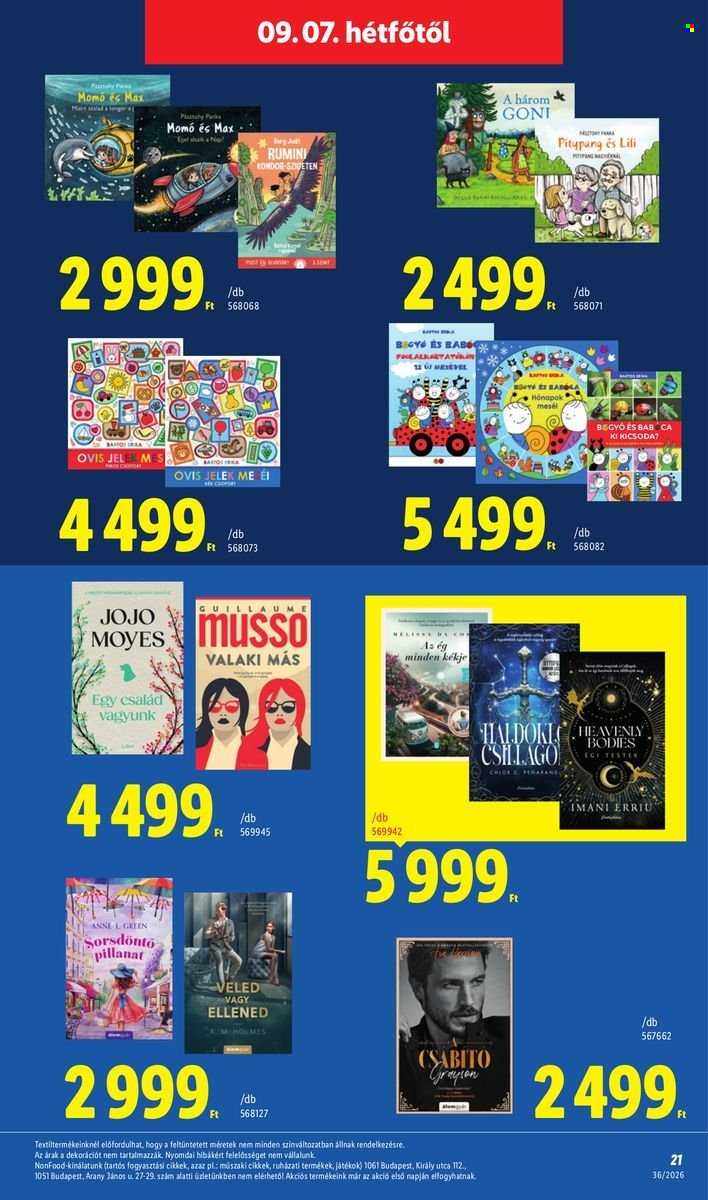 Lidl akciós újság érvényes:  - 2026.09.03 - 2026.09.09. 19. oldal Oldal 19