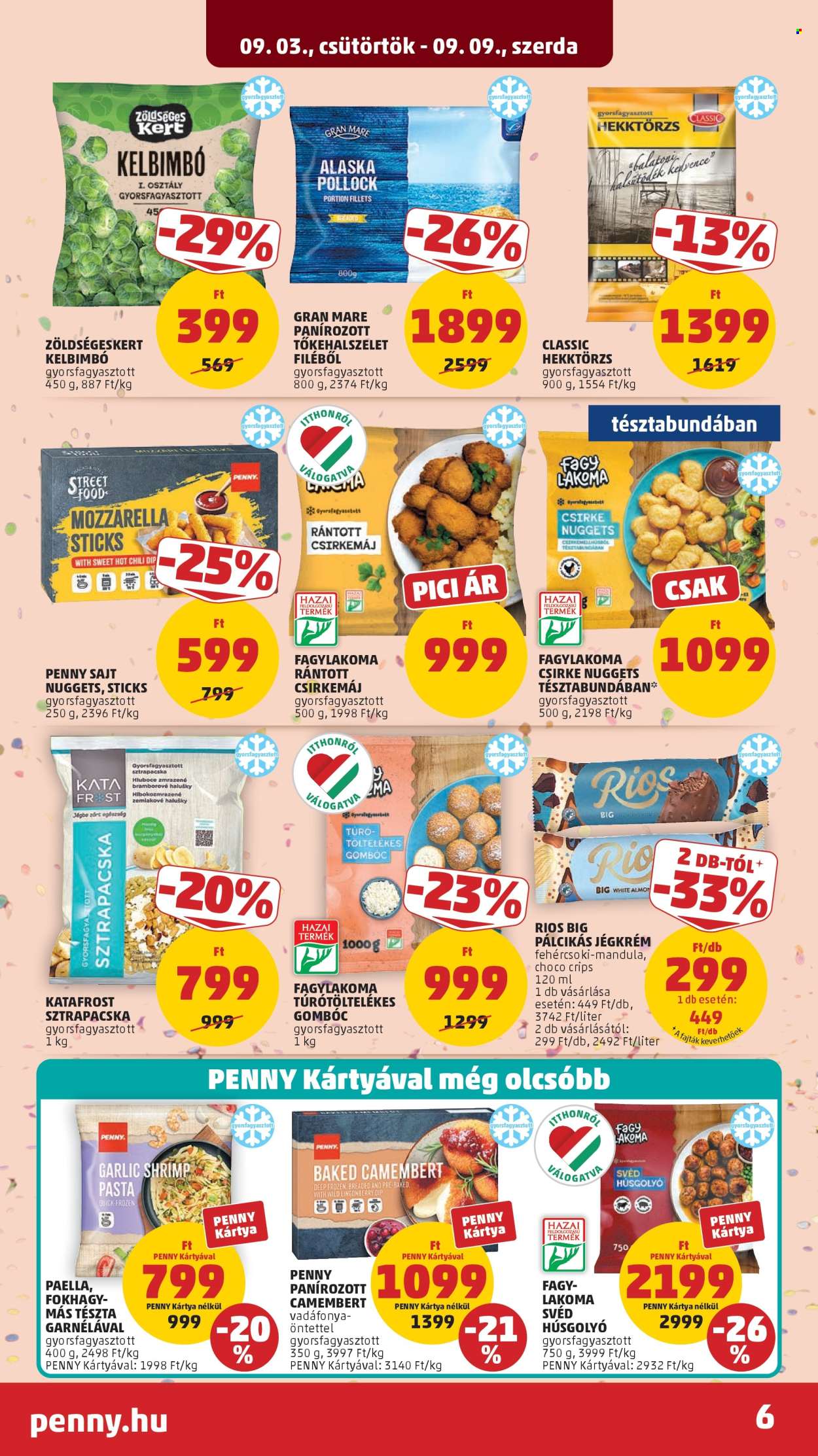 Penny Market akciós újság érvényes:  - 2026.09.03 - 2026.09.09. 6. oldal Oldal 6