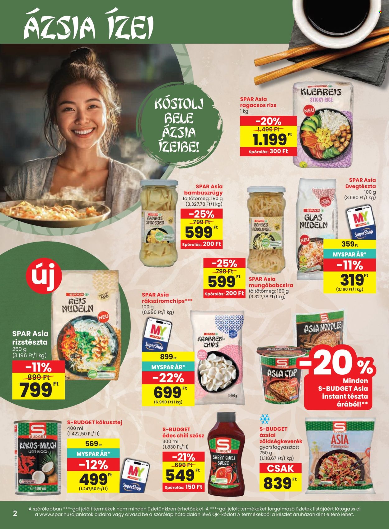SPAR akciós újság érvényes:  - 2026.09.03 - 2026.09.09. 2. oldal Oldal 2