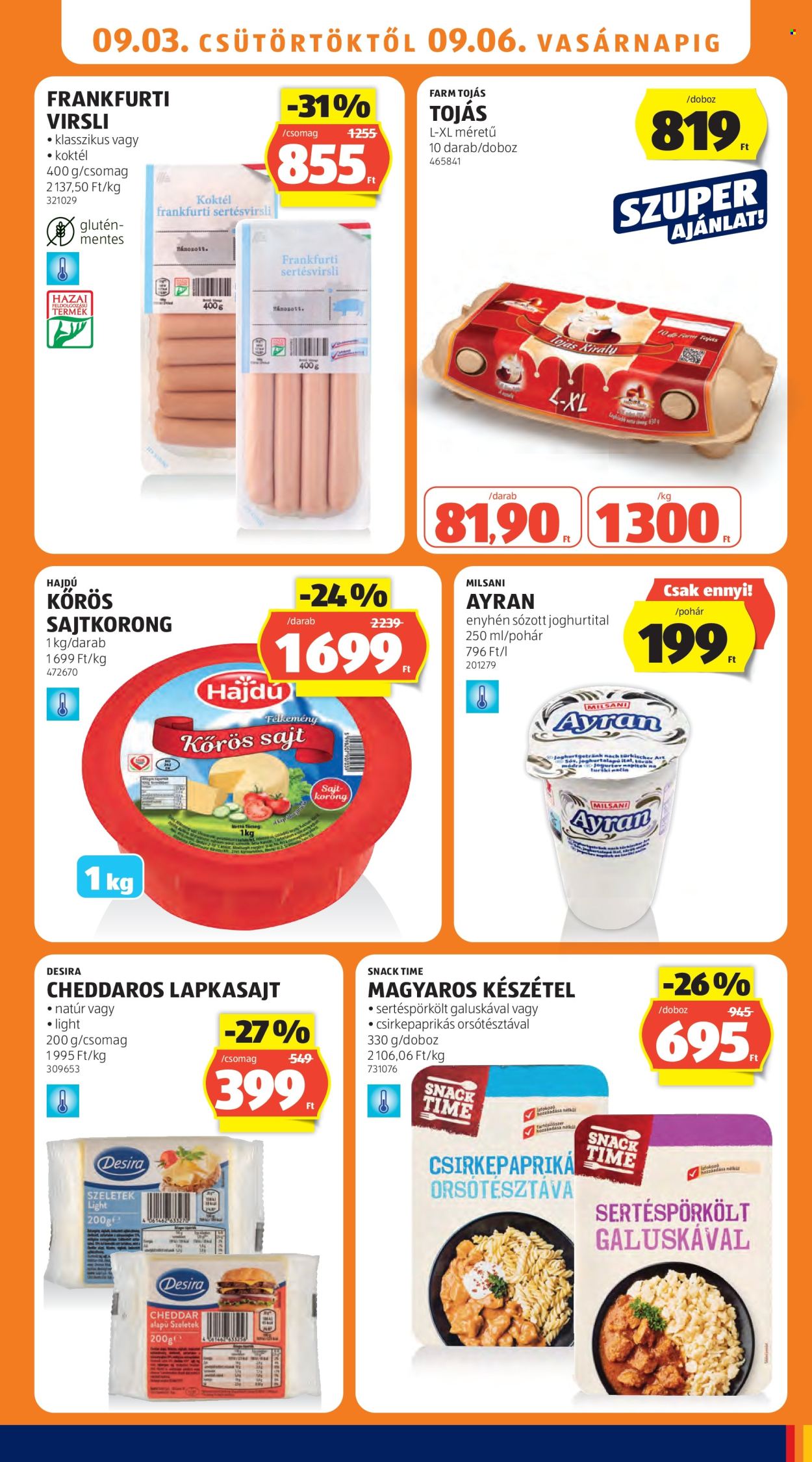 Aldi akciós újság érvényes:  - 2026.09.03 - 2026.09.09. 13. oldal Oldal 13