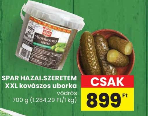 SPAR HAZAI.SZERETEM XXL kovászos uborka