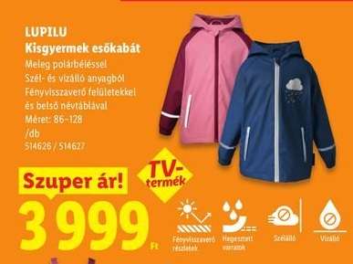 lupilu Kisgyermek esőkabát