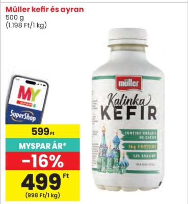 Müller kefír és ayran
