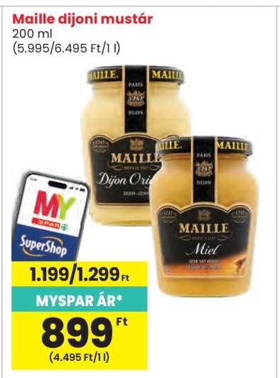 Maille dijoni mustár