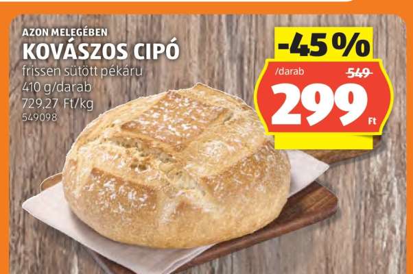 Kovászos cipó