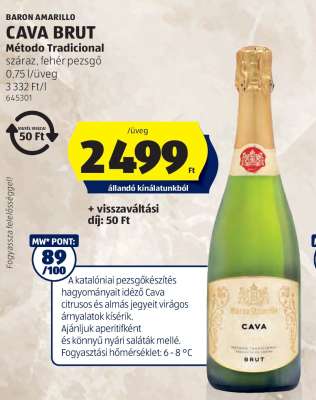 BARON AMARILLO CAVA BRUT