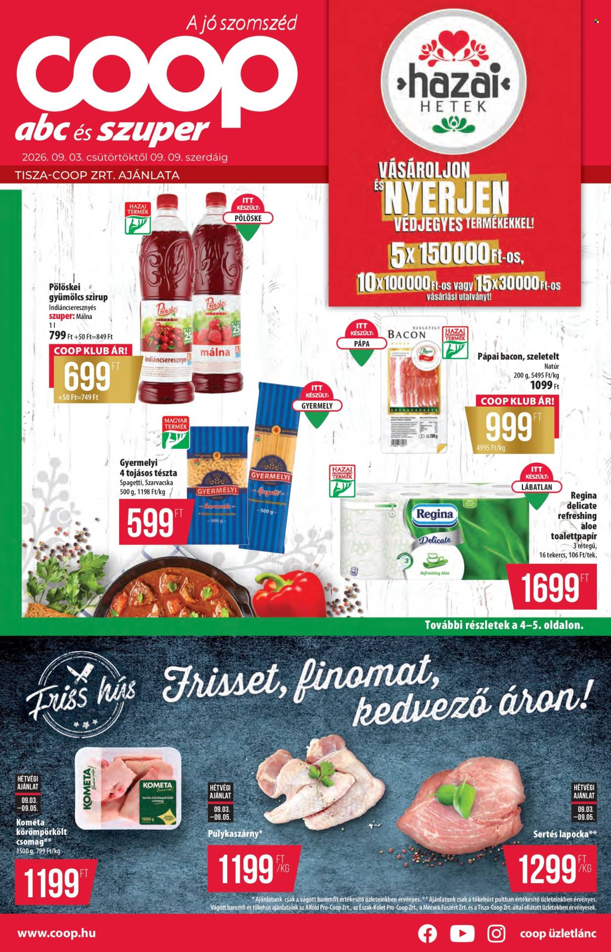 Coop akciós újság érvényes:  - 2026.09.03 - 2026.09.09. 1. oldal Oldal 1
