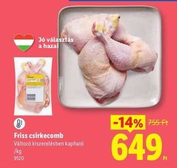 FRISS CSIRKECOMB