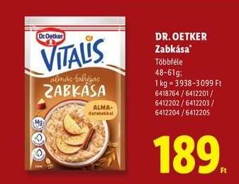 DR.OETKER Zabkása