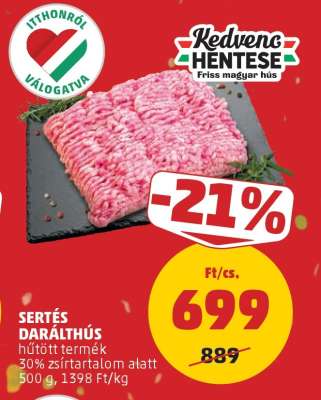 Sertés darálthús