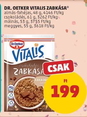 DR OETKER Vitalis zabkása*