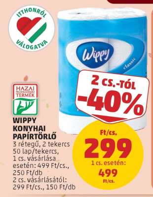Wippy Konyhai Papírtörlő