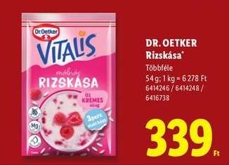 DR.OETKER Rizskása