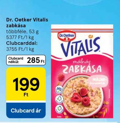 DR OETKER Vitalis zabkása*