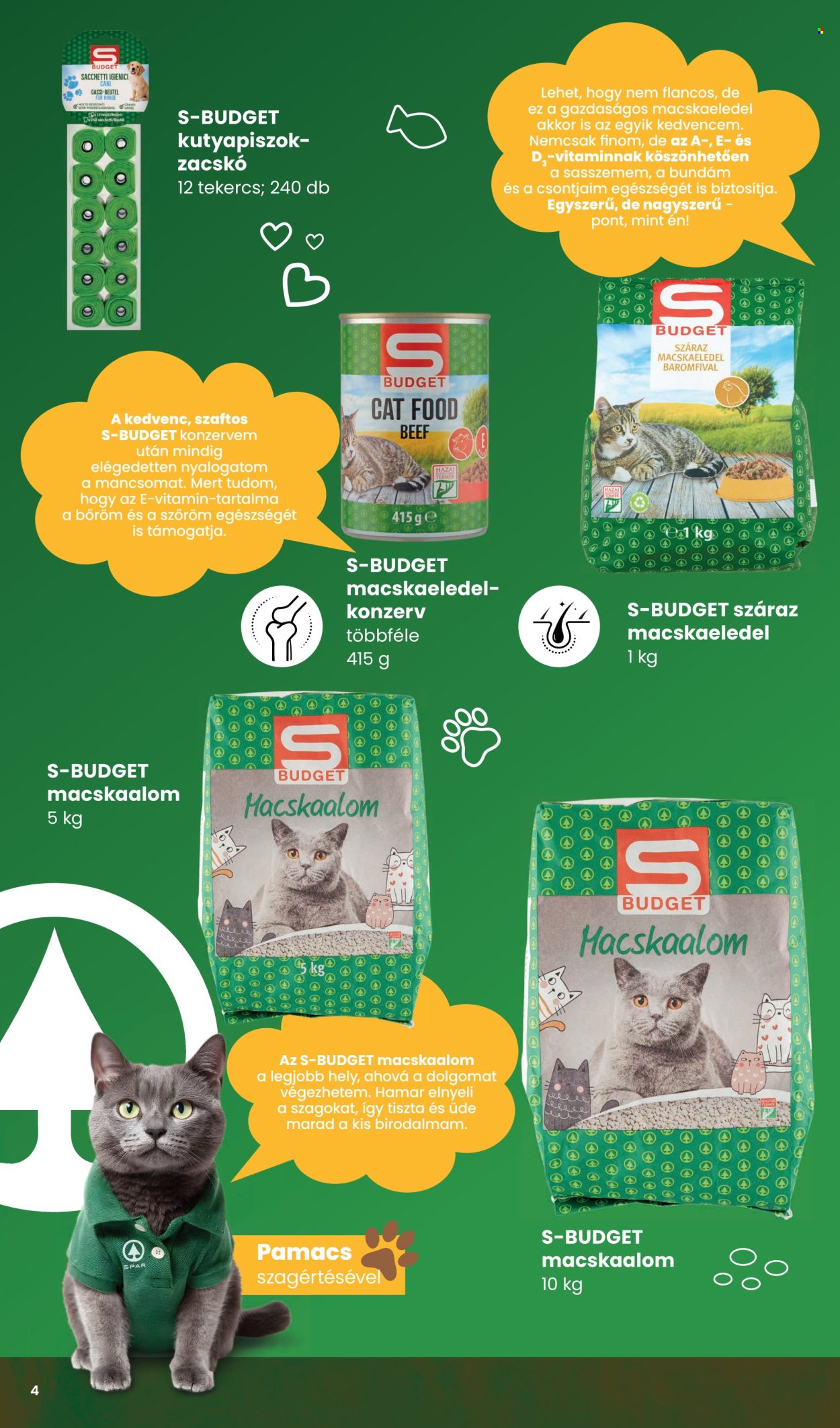 SPAR akciós újság érvényes: . 4. oldal Oldal 4