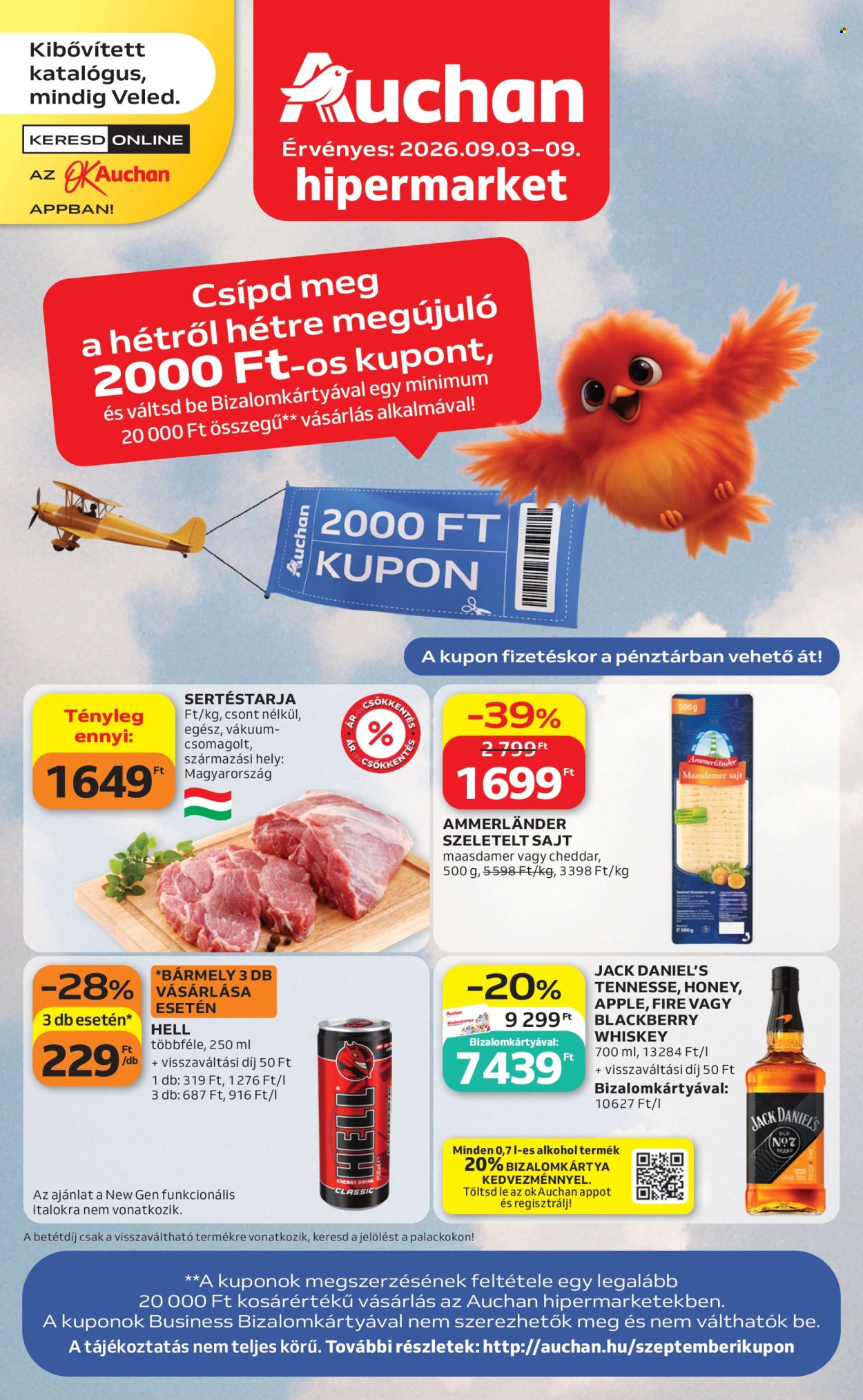 Auchan akciós újság érvényes:  - 2026.09.03 - 2026.09.09. 1. oldal Oldal 1