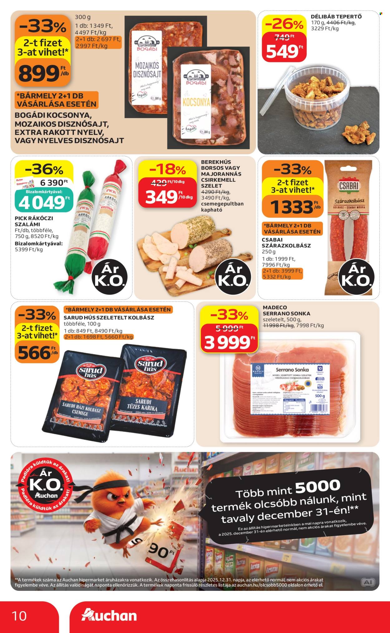 Auchan akciós újság érvényes:  - 2026.09.03 - 2026.09.09. 10. oldal Oldal 10