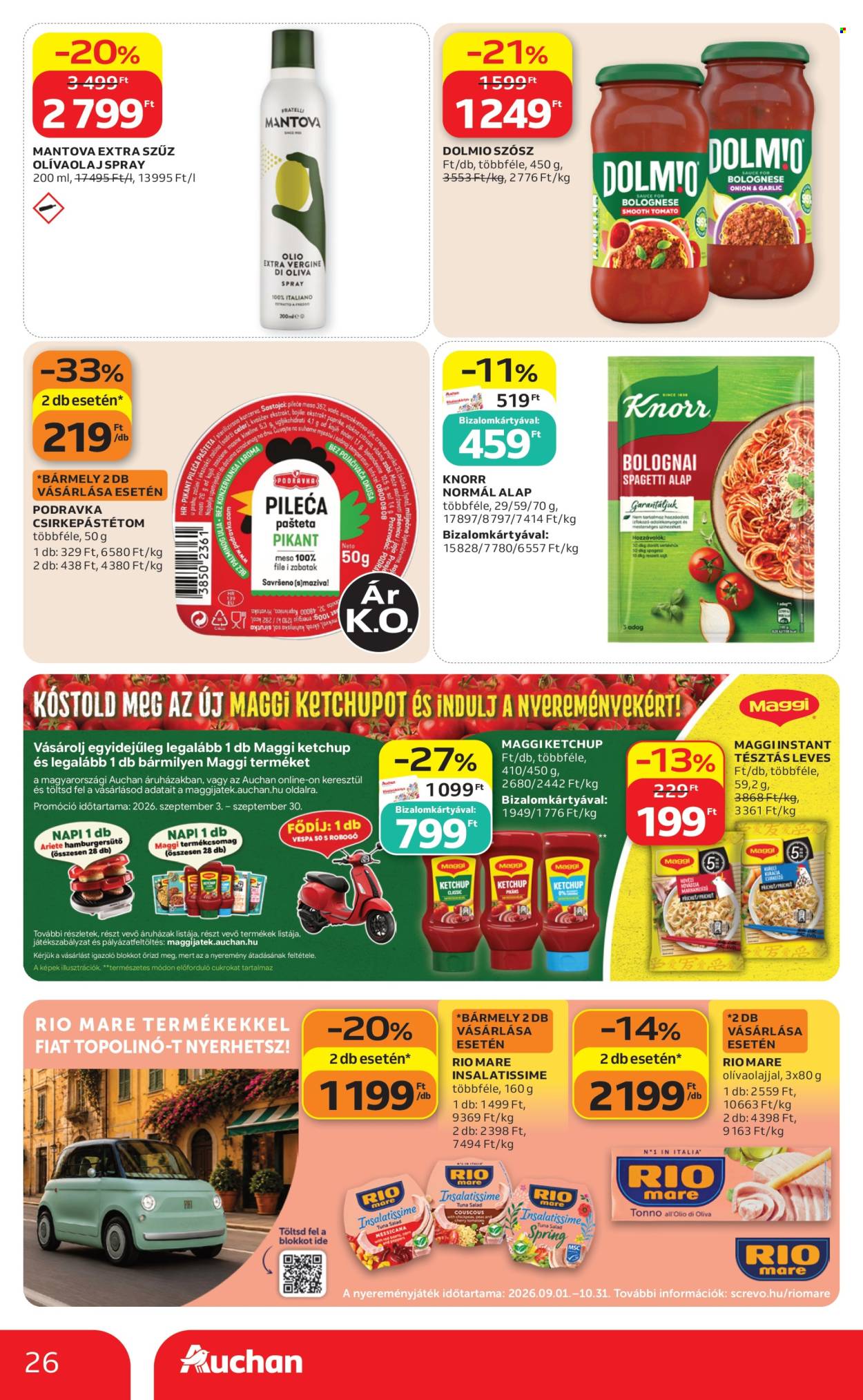Auchan akciós újság érvényes:  - 2026.09.03 - 2026.09.09. 26. oldal Oldal 26