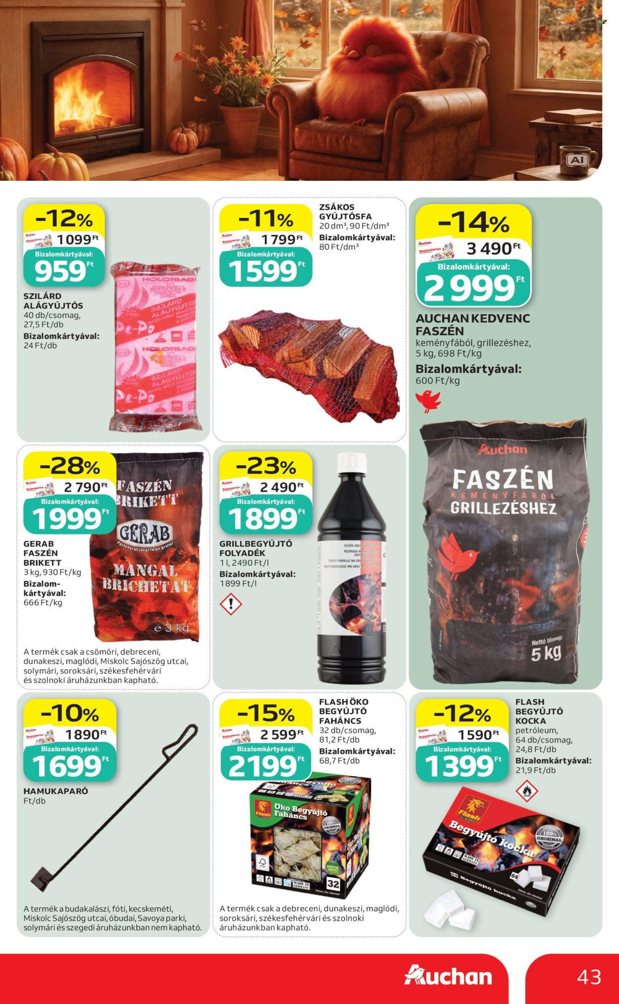 Auchan akciós újság érvényes:  - 2026.09.03 - 2026.09.09. 43. oldal Oldal 43