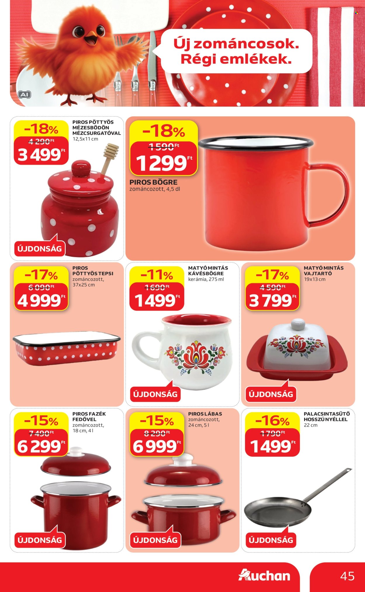 Auchan akciós újság érvényes:  - 2026.09.03 - 2026.09.09. 45. oldal Oldal 45