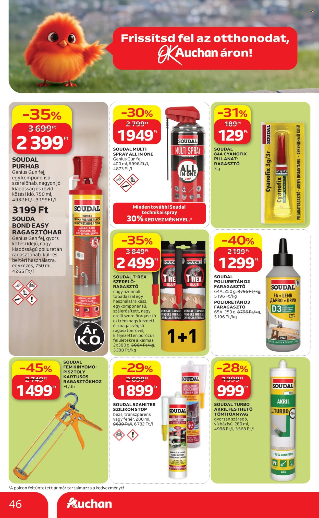 Auchan akciós újság érvényes:  - 2026.09.03 - 2026.09.09. 46. oldal Oldal 46