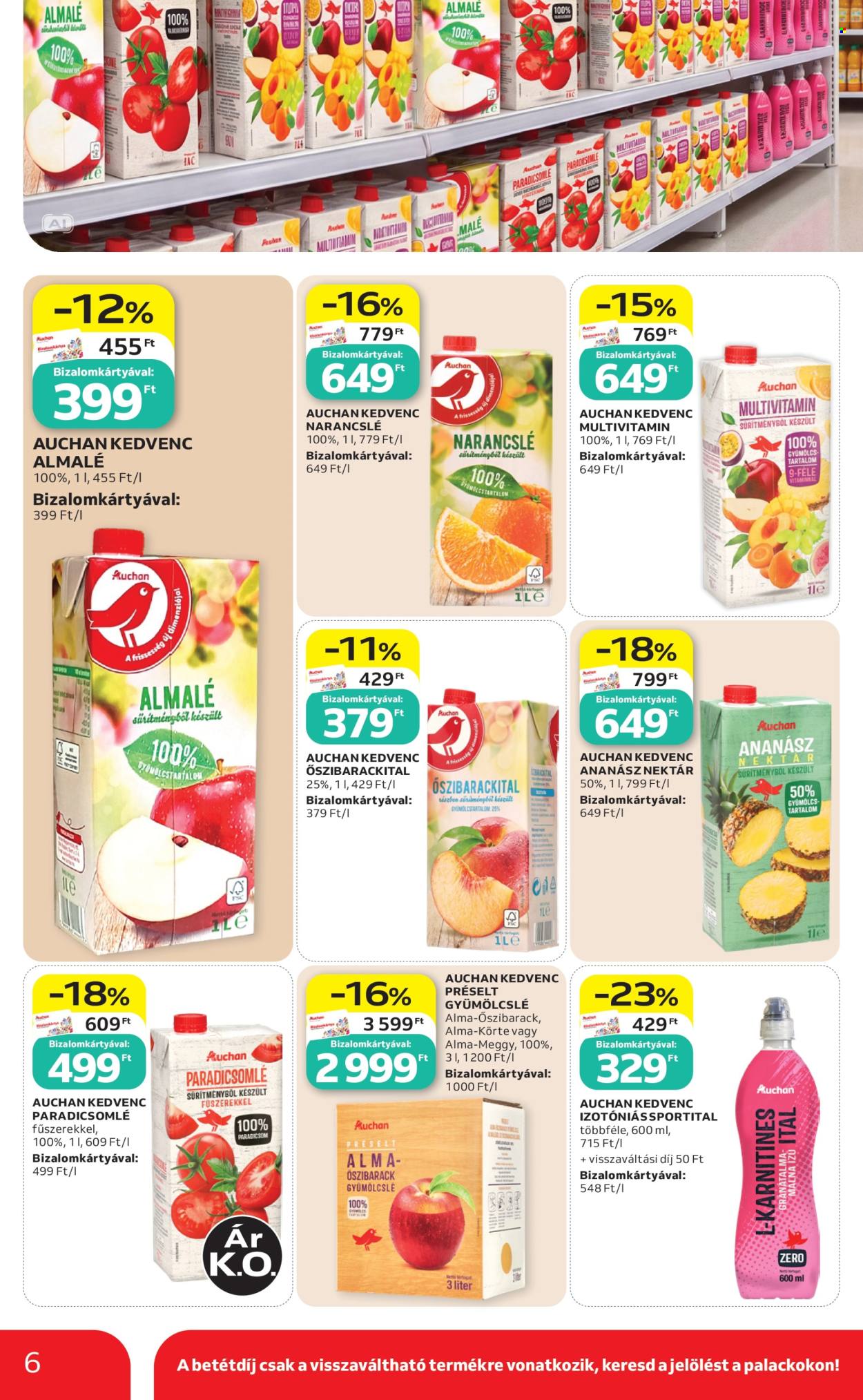 Auchan akciós újság érvényes:  - 2026.09.03 - 2026.09.09. 6. oldal Oldal 6