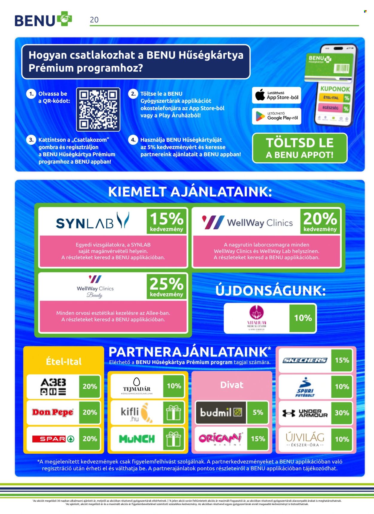 BENU Gyógyszertár akciós újság érvényes:  - 2026.09.01 - 2026.09.30. 20. oldal Oldal 20