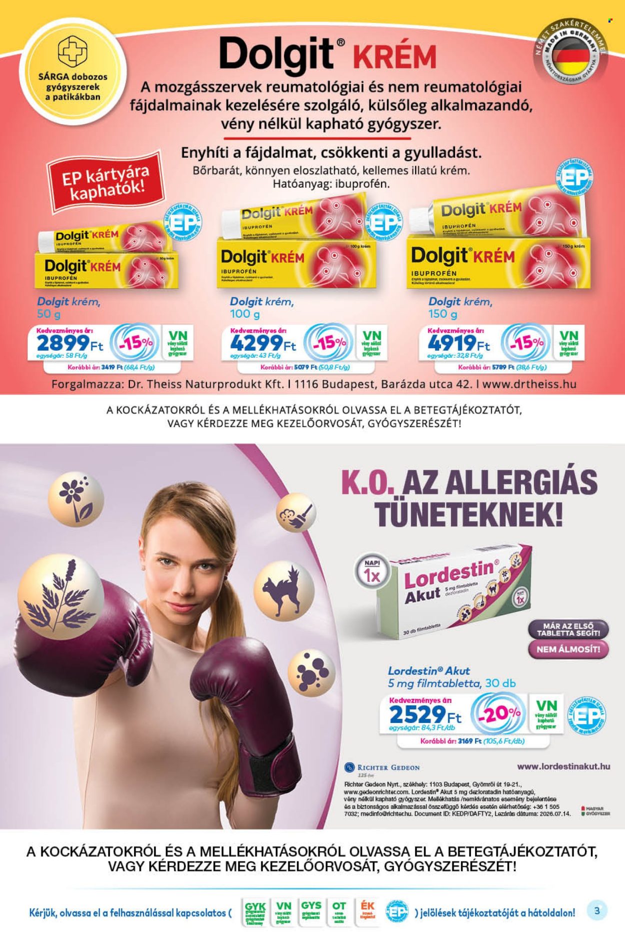 Gyöngy Patikák akciós újság érvényes:  - 2026.09.01 - 2026.09.30. 3. oldal Oldal 3