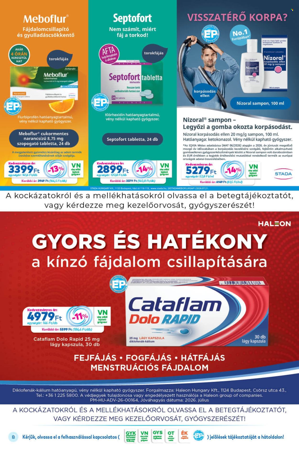Gyöngy Patikák akciós újság érvényes:  - 2026.09.01 - 2026.09.30. 8. oldal Oldal 8