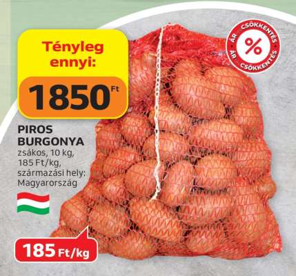 Piros burgonya