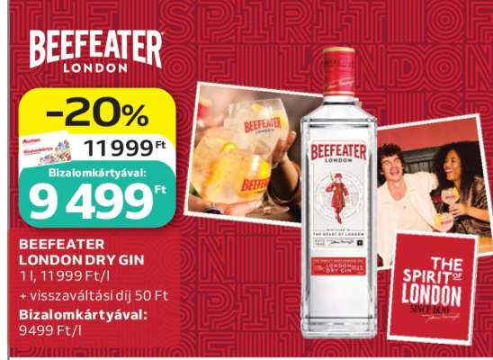 BEEFEATER London Dry gin