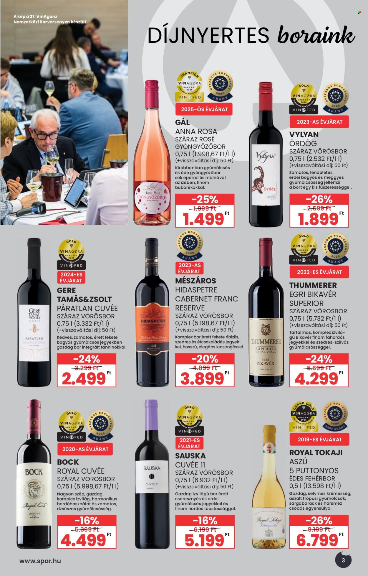 SPAR akciós újság érvényes:  - 2026.09.02 - 2026.09.23. 3. oldal Oldal 3