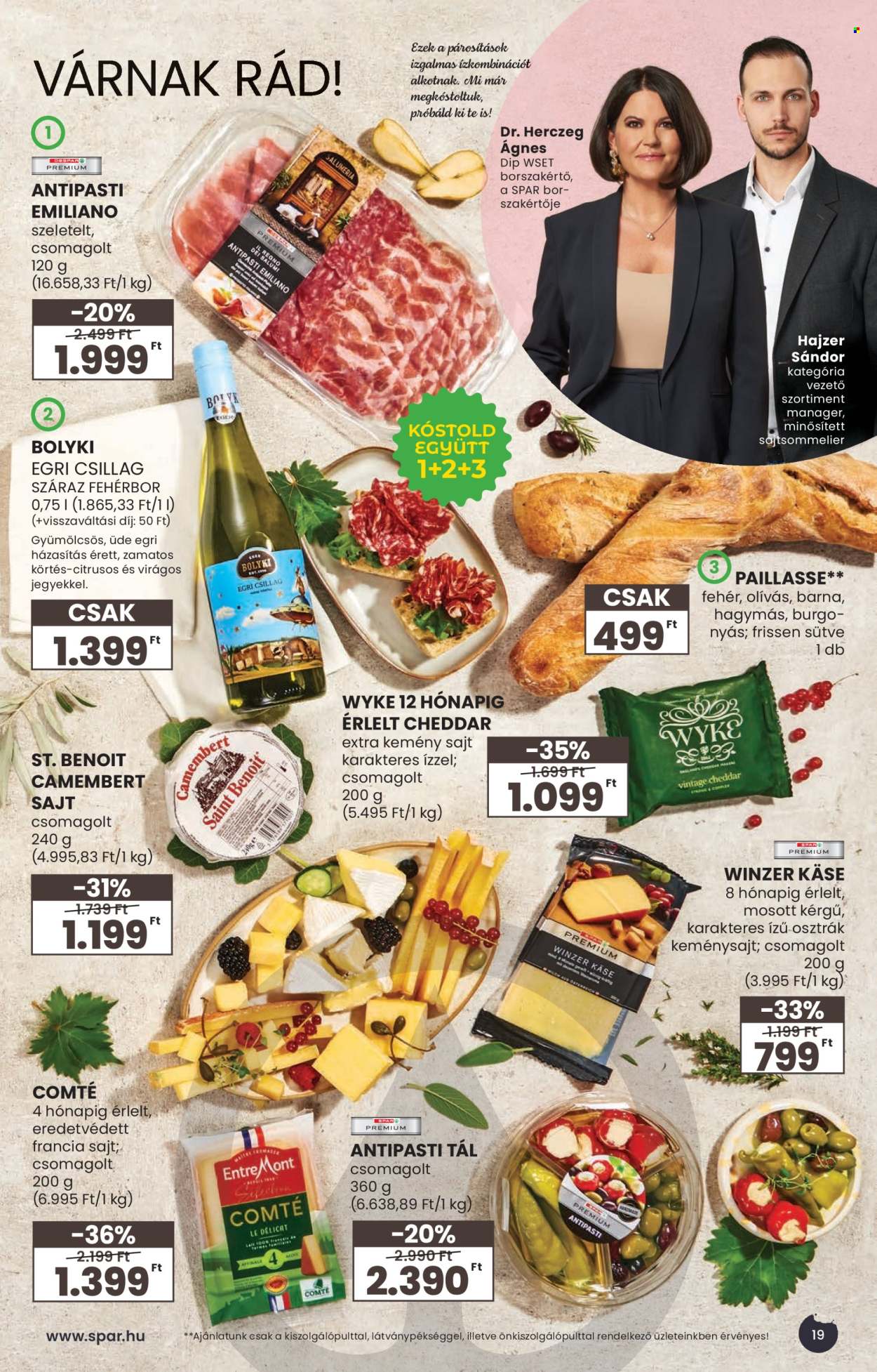 SPAR akciós újság érvényes:  - 2026.09.02 - 2026.09.23. 19. oldal Oldal 19