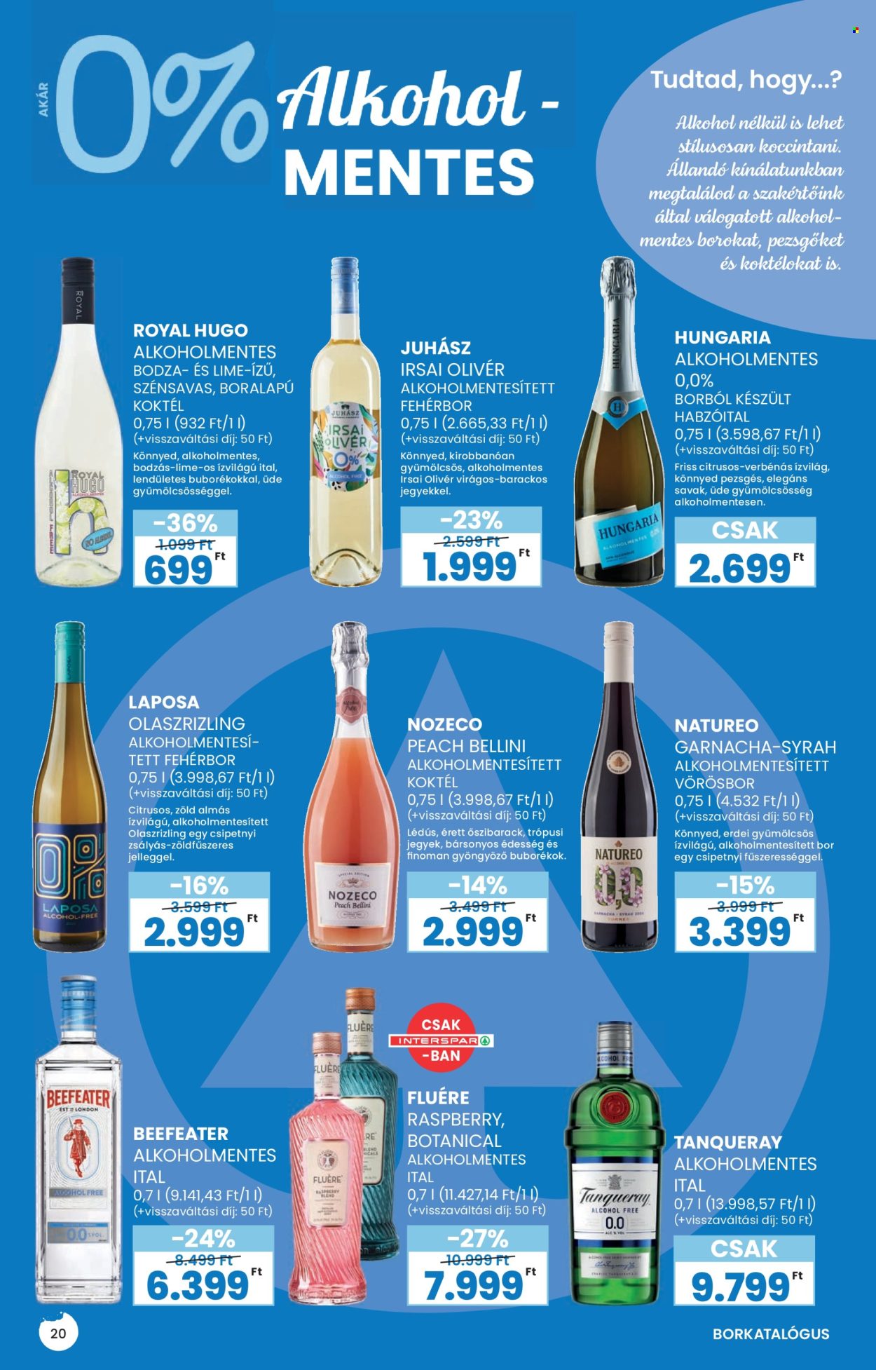 SPAR akciós újság érvényes:  - 2026.09.02 - 2026.09.23. 20. oldal Oldal 20