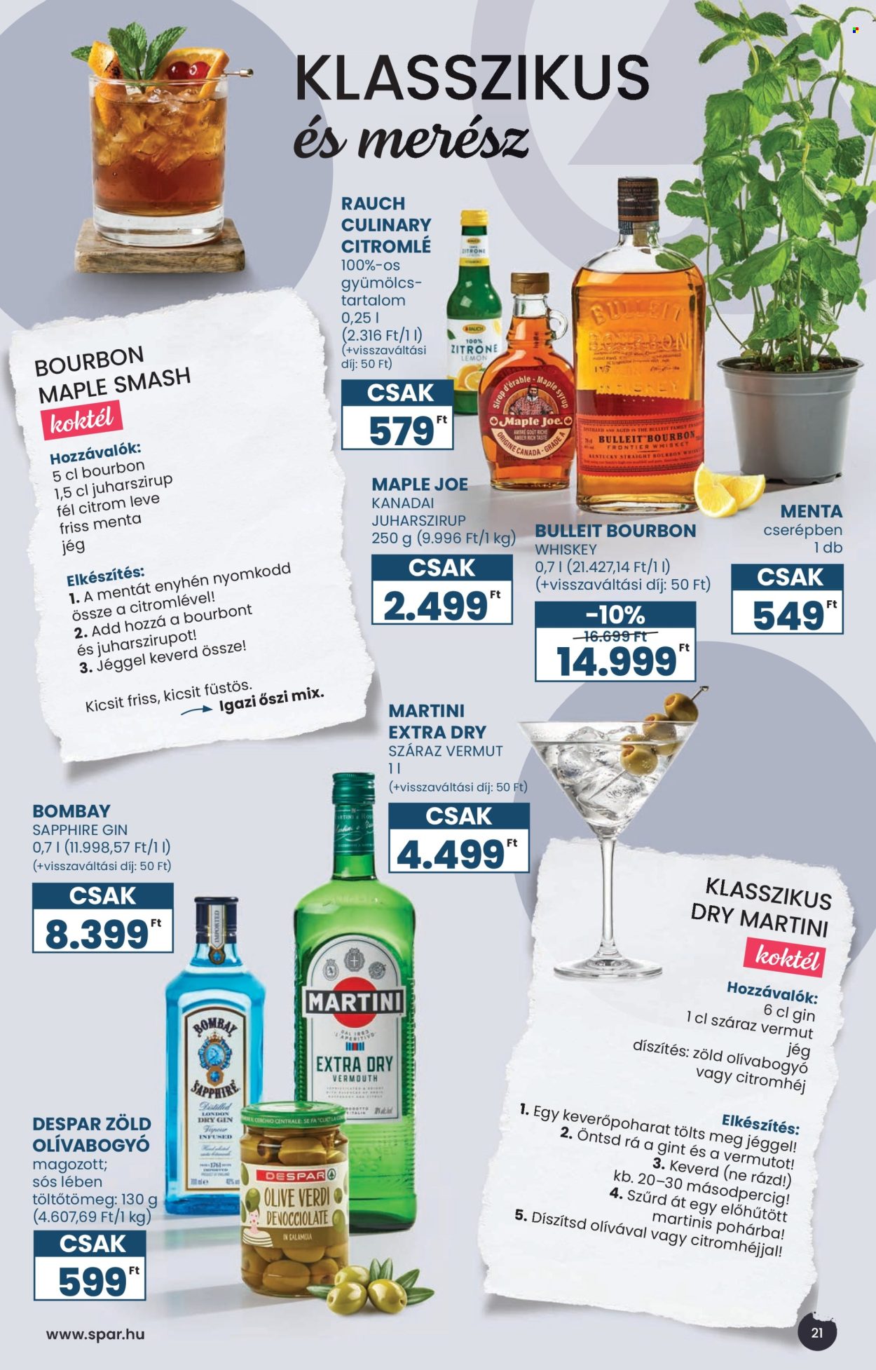 SPAR akciós újság érvényes:  - 2026.09.02 - 2026.09.23. 21. oldal Oldal 21