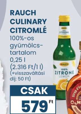 Rauch Culinary citromlé