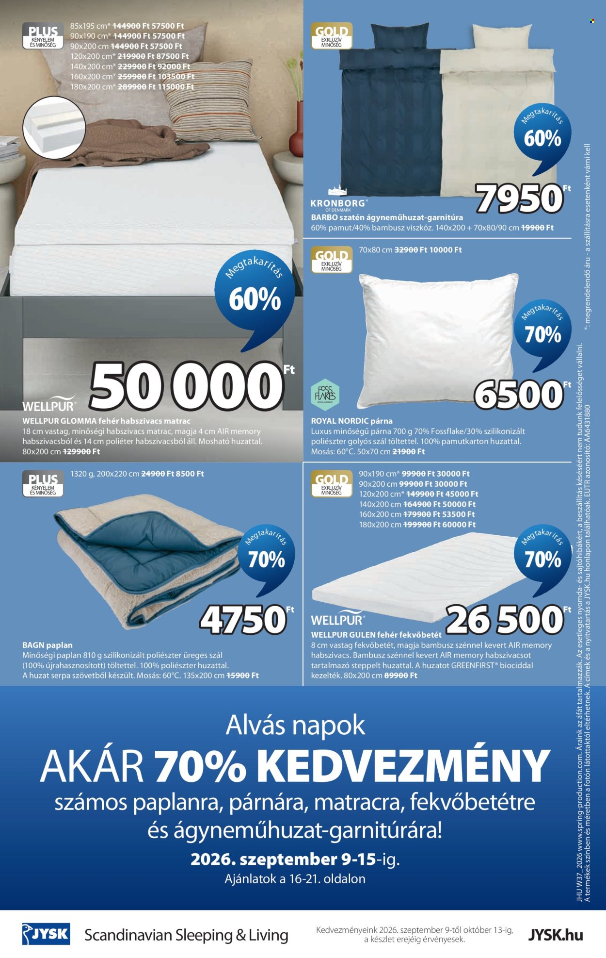 JYSK akciós újság érvényes:  - 2026.09.09 - 2026.10.13. 25. oldal Oldal 25