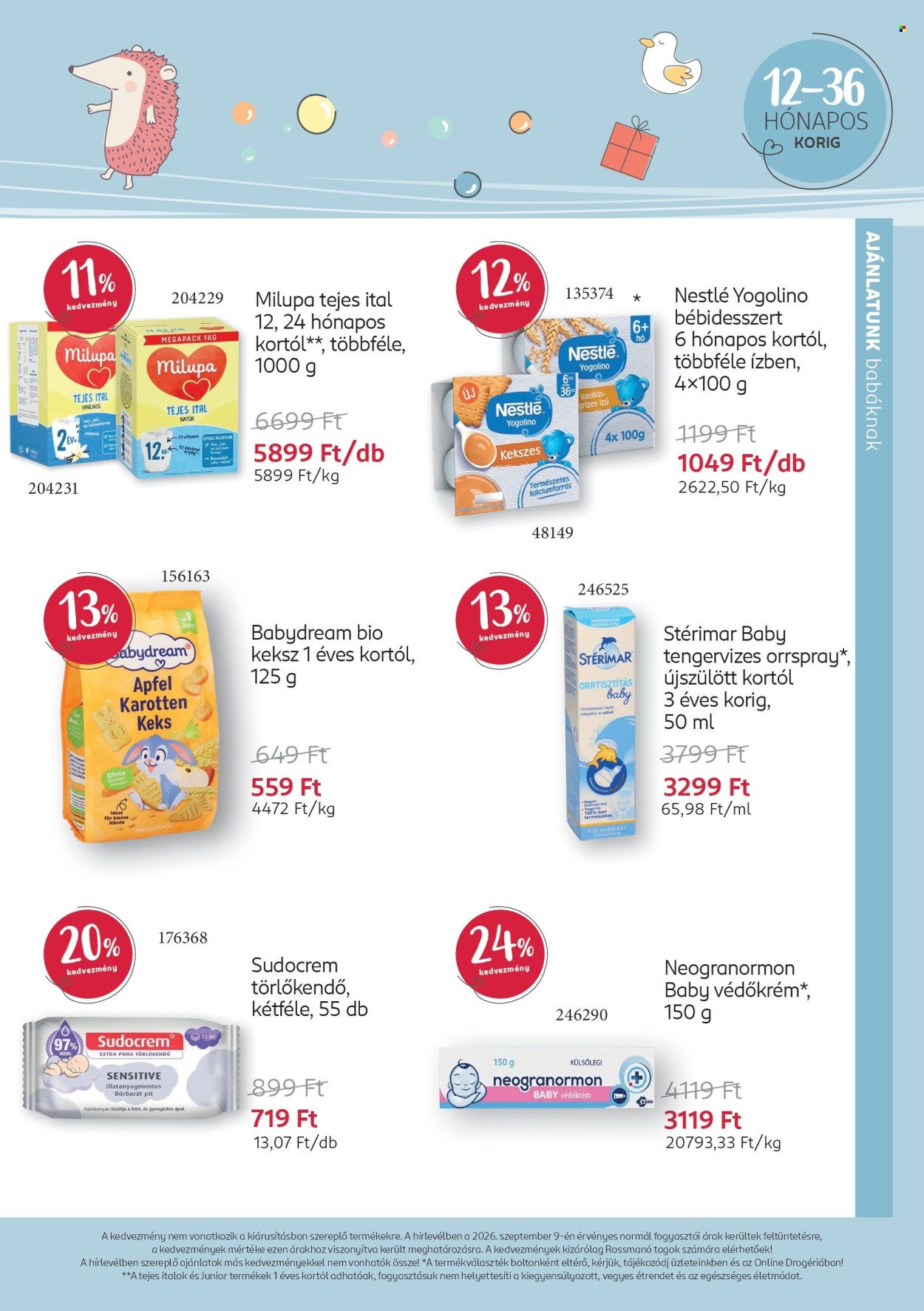 Rossmann akciós újság érvényes:  - 2026.09.14 - 2026.10.11. 10. oldal Oldal 10