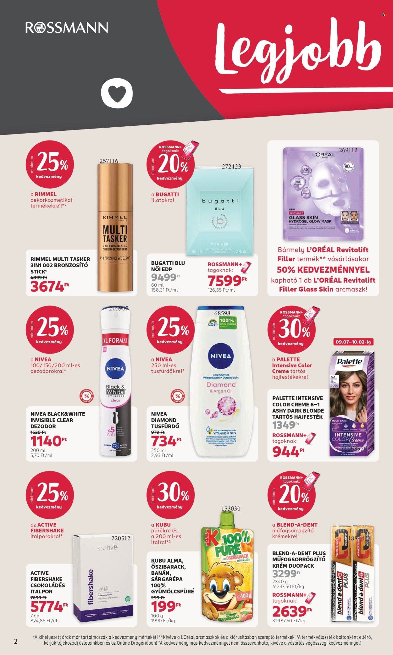 Rossmann akciós újság érvényes:  - 2026.09.21 - 2026.10.02. 2. oldal Oldal 2