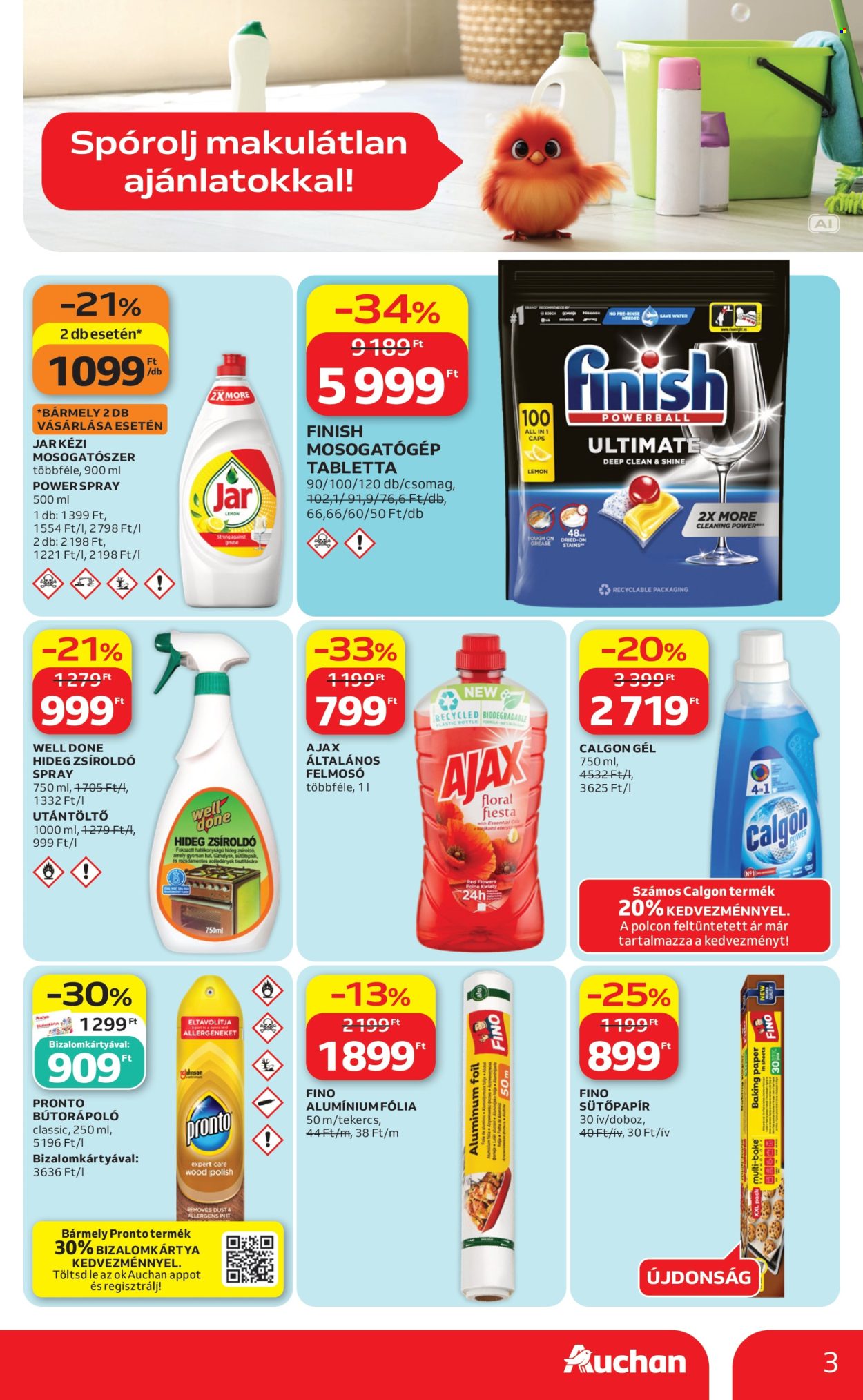 Auchan akciós újság érvényes:  - 2026.09.24 - 2026.10.14. 3. oldal Oldal 3