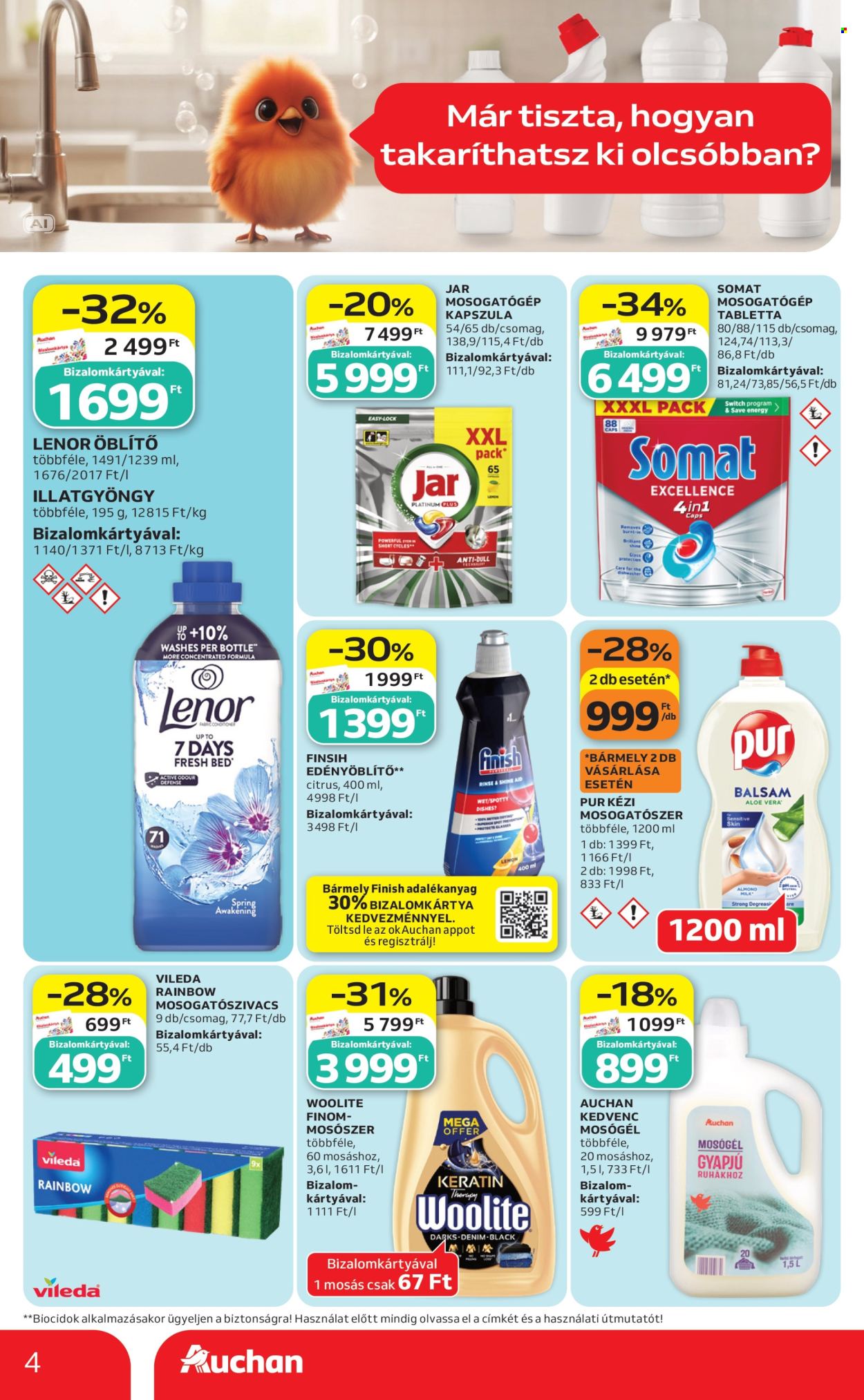 Auchan akciós újság érvényes:  - 2026.09.24 - 2026.10.14. 4. oldal Oldal 4